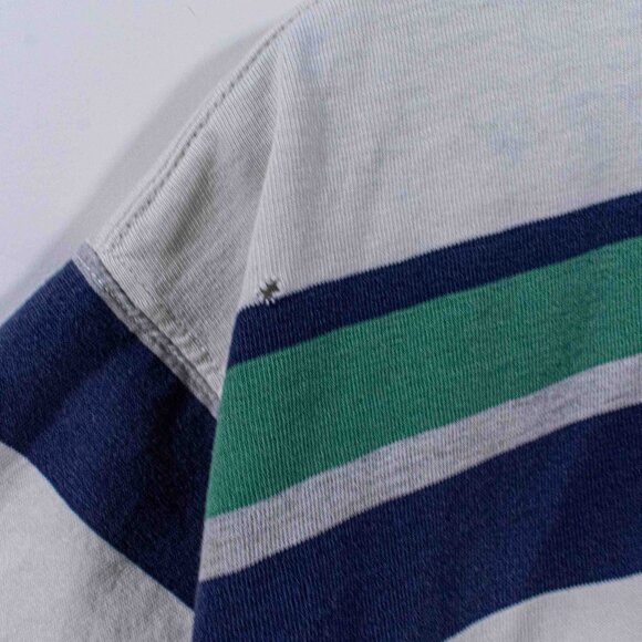 Surf Skate Striped T-Shirt Grunge INC International Concepts Large VTG 90s - Picture 14 of 14